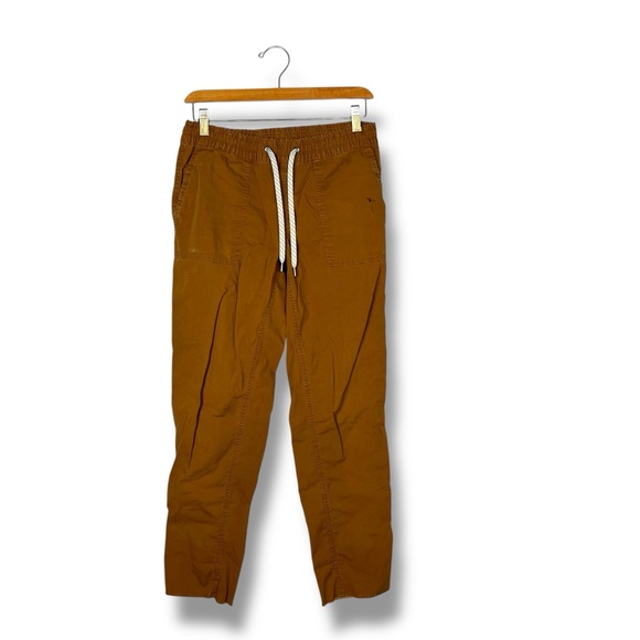 Vuori Ripstop Drawstring Pull On Pants XS Pockets Tan Brown VW450 - Picture 4 of 15